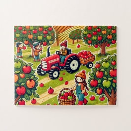 Apfelkuchen auf dem Hof