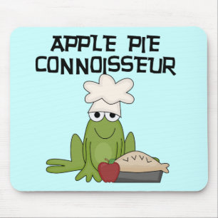 Apfelkuchen-Kenner-T-Shirts und Geschenke Mousepad