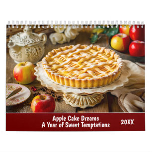 Apfelkuchen-Träume – Ein Jahr voller süßer Versuch Kalender