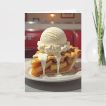 Apfelkuchen und Vanilla Ice