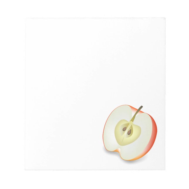 APFELLEBENSMITTEL NOTIZBLOCK (Vorderseite)