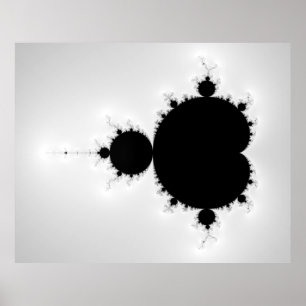 Apfelmännchen Mandelbrot Set Poster