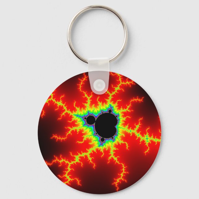 Apfelmännchen mandelbrot Set Schlüsselanhänger (Vorderseite)