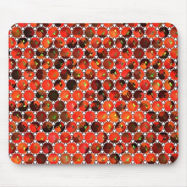 Äpfelmuster Mousepad (Vorne)