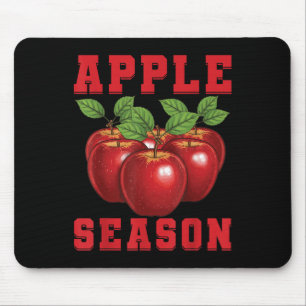 Apfelsaison Apfelfrucht Liebe Apfelpflücker Apfel Mousepad