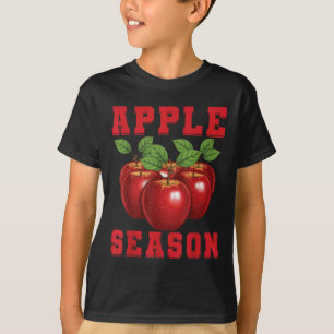Apfelsaison Apfelfrucht Liebe Apfelpflücker Apfel T-Shirt