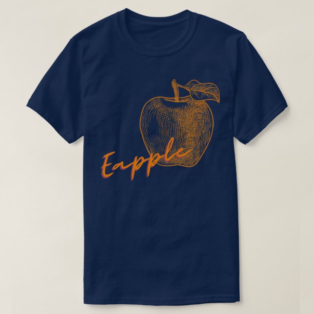 Apfelschatten Apple 1 T-Shirt (Design vorne)