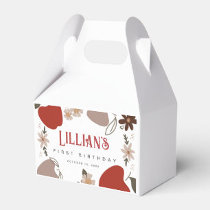 Apfelschenkel Geburtstag oder Babydusche Geschenkschachtel