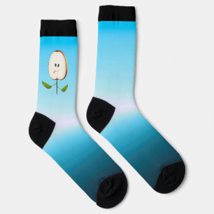 Apfelschnitt Socken