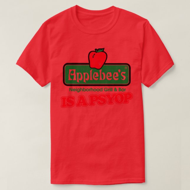 Apfelsinen ist ein Psyop T-Shirt (Design vorne)