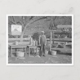 Apfelständer Postkarte