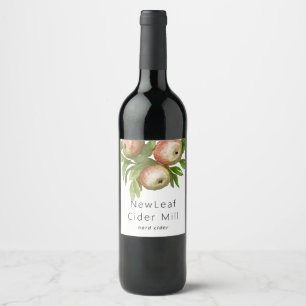Apfelwein Weinetikett