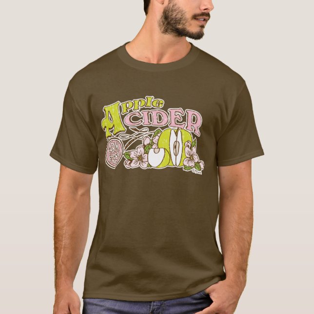 Apfelwein-Zeichen T-Shirt (Vorderseite)