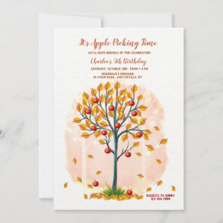 Apfelzeit Einladung