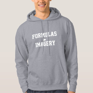 Aphantasia Mathe Student Schüler Nerd Weiße Schrif Hoodie