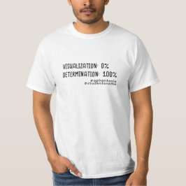 Aphantasia Schüler Entschlossenheit Schwarzer Schr T-Shirt