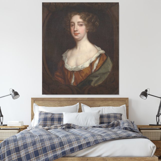 Aphra Behn (ca. 1670) Leinwanddruck (Insitu (Schlafzimmer))