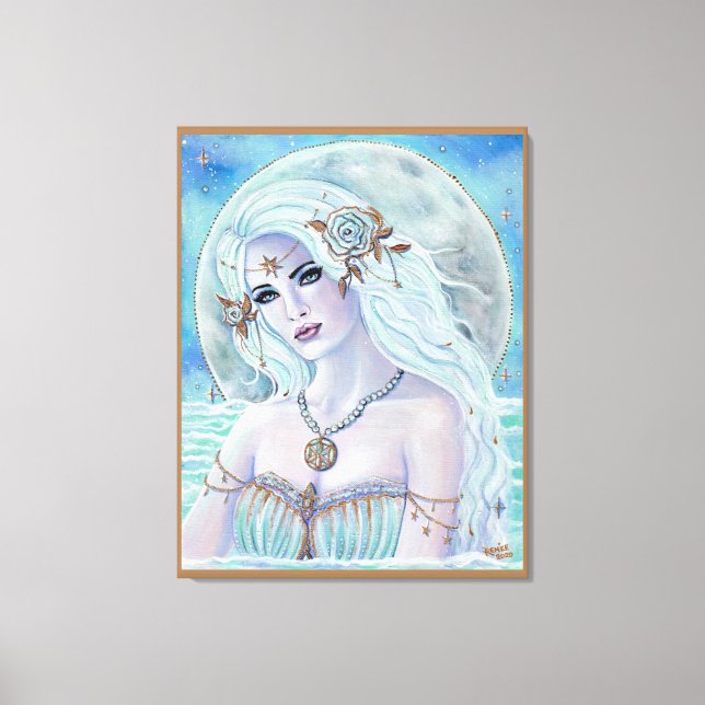 Aphrodite Göttin der Liebe von Renee Lavoie Leinwanddruck (Vorderseite)