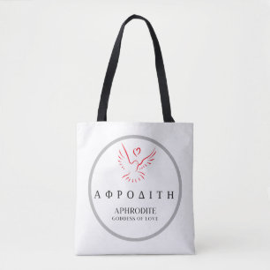 Aphrodite griechische Göttin von Liebe Dove Desig Tasche