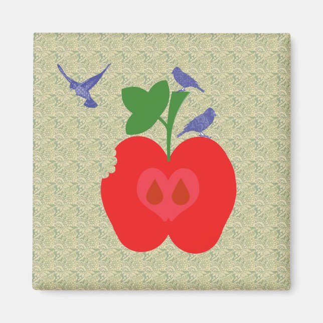 Api-Apfel Magnet (Vorne)