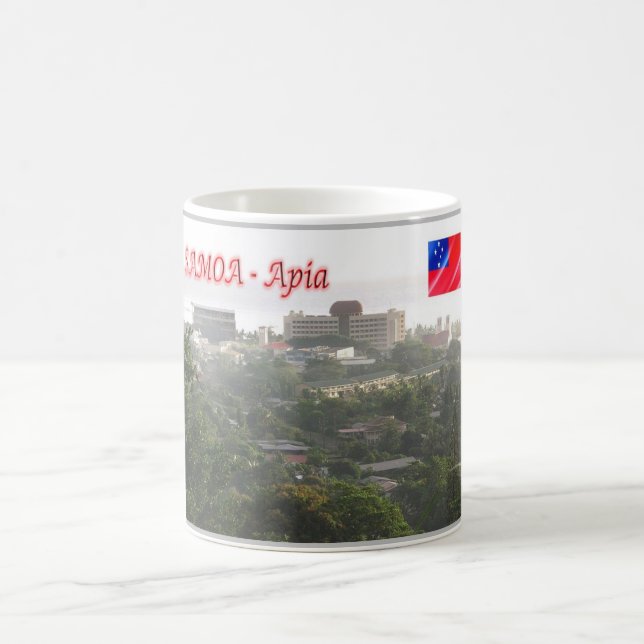Apia Upolo - Samoa - Kaffeetasse (Mittel)