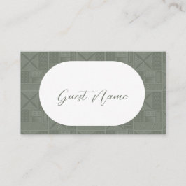 Apia Wedding Platzkarte