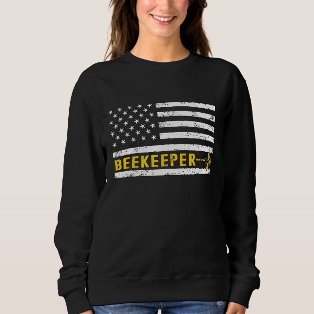 Apiarist Beekeeper Set Goal Bienenzucht Bienenep Sweatshirt (Vorderseite)