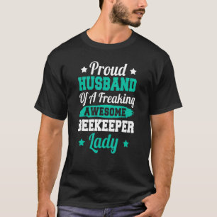 Apiarist Beekeeping Apiary Beekeeper Husband T-Shirt