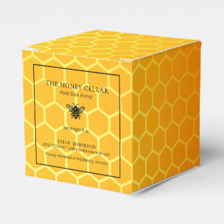 Apiary Beekeeper Honey Artisan Logo Geschenkschachtel