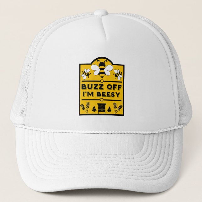 Apiary Honey Bauer Truckerkappe (Vorderseite)