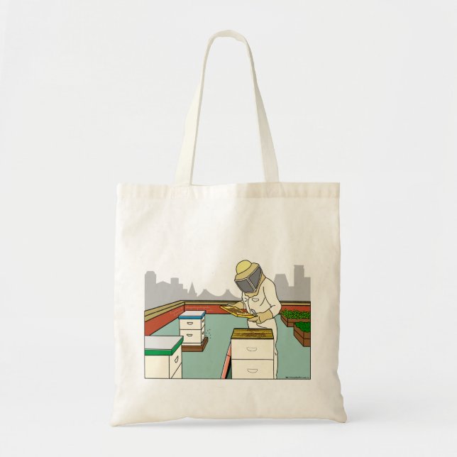 Apiculteur sur le toit - Sac fourre-tout (Devant)