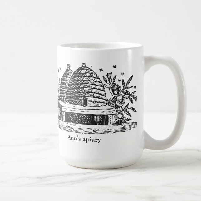 apiculteurs vintages ruche mug (Droite)