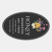 Apiculture Étiquettes de Miel | Abeille à Miel et