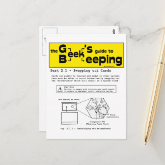 Apiculture geek (Cartes d'échange) - Carte postale