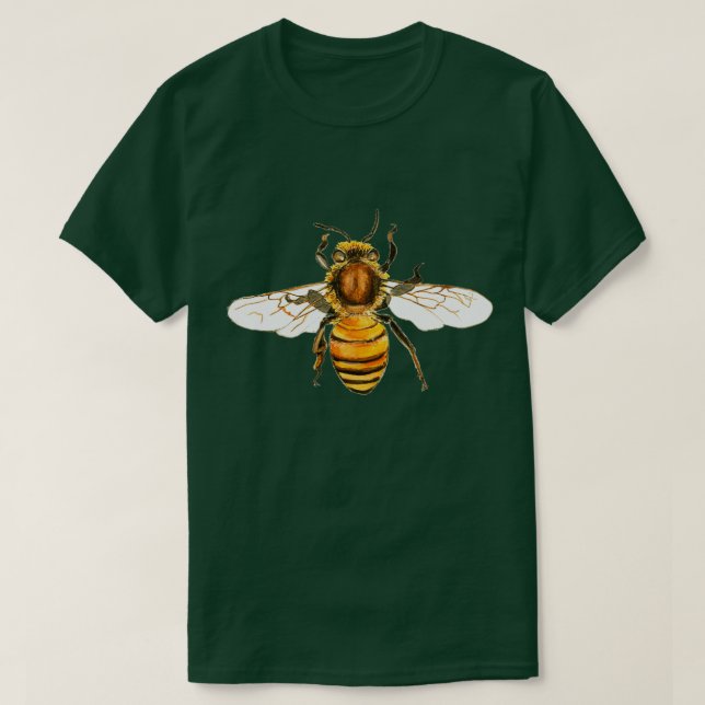 Apis Mellifera Honey Bee T-Shirt (Design vorne)