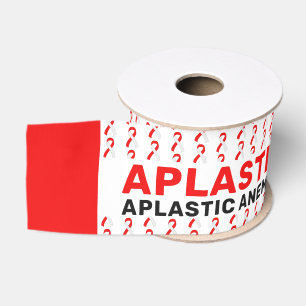 Aplastische Anämie Bewusstsein Muster Band Ripsband