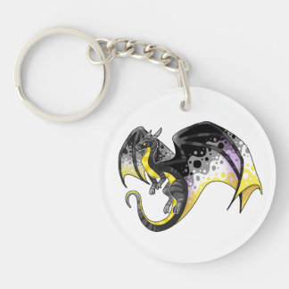Aplatonic Pride Dragon Schlüsselanhänger