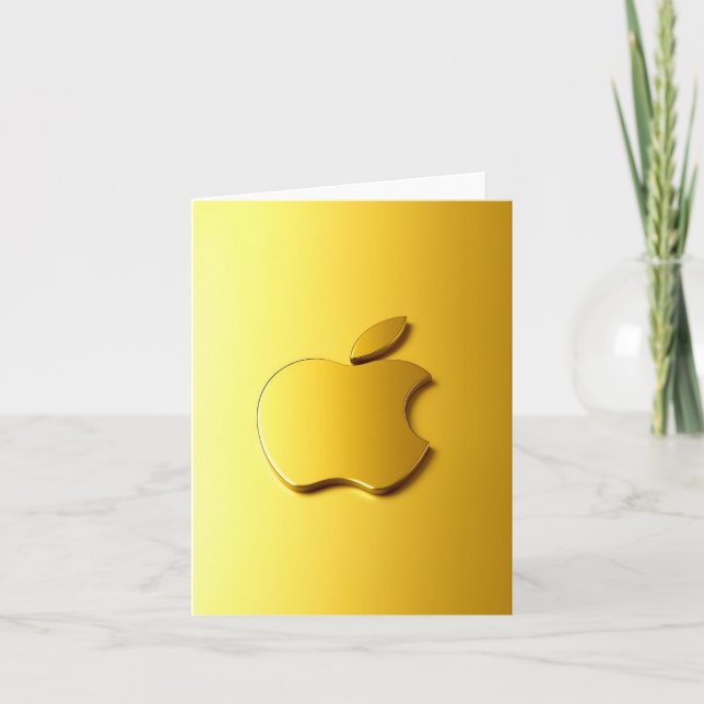 Aplle Feiertagskarte (Vorderseite)