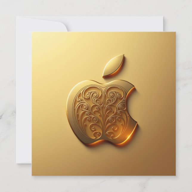 Aplle Feiertagskarte (Vorderseite)