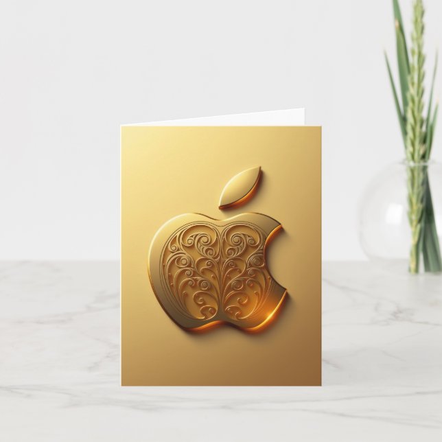 Aplle Feiertagskarte (Vorderseite)