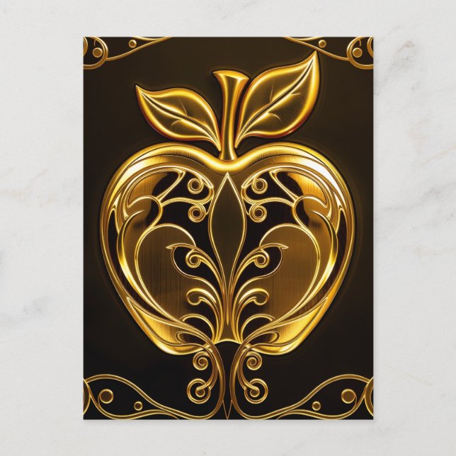 Aplle Feiertagspostkarte (Vorderseite)