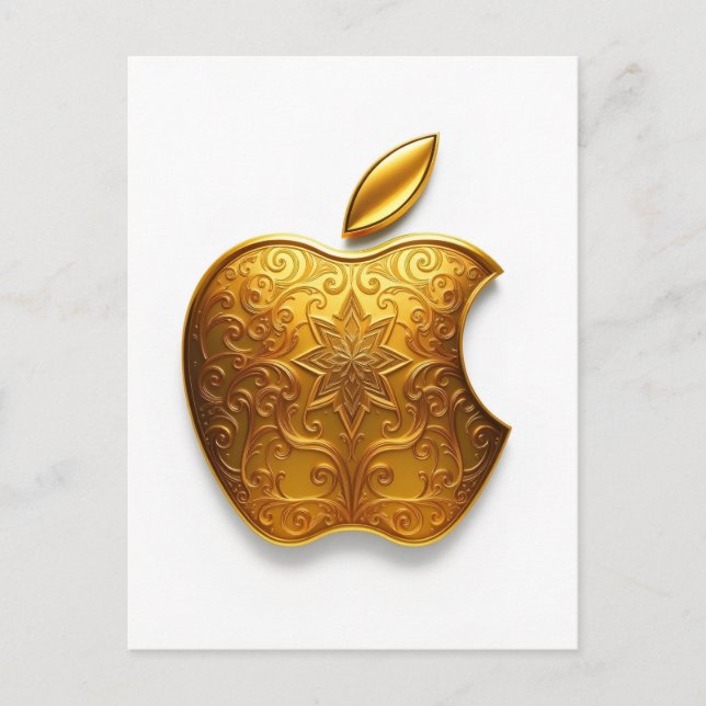 Aplle Feiertagspostkarte (Vorderseite)