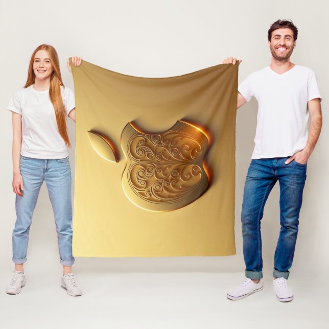 Aplle Fleecedecke (Beispiel)