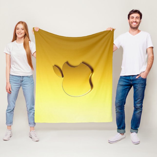 Aplle Fleecedecke (Beispiel)