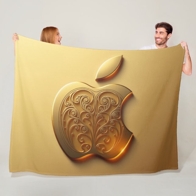 Aplle Fleecedecke (Beispiel)