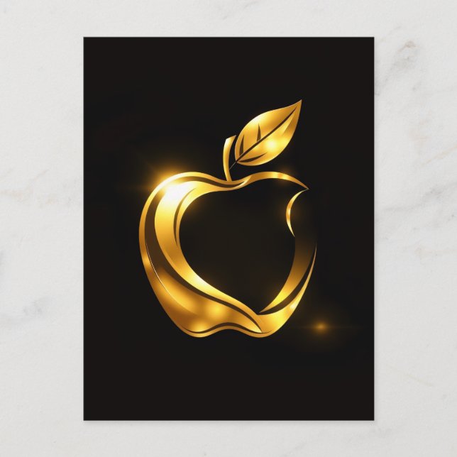 Aplle Postkarte (Vorderseite)