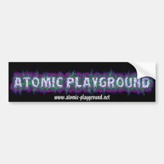 APLogoBumper, www.atomic-playground.net Autoaufkleber