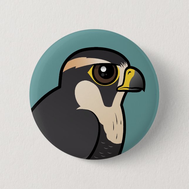 Aplomado Falke Button (Vorderseite)