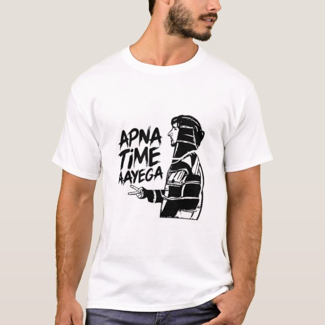 Apna Time Aayega Tshirt Design (Devant)