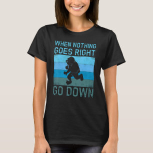 Apnea Diver Freediver Scuba Diver T-Shirt